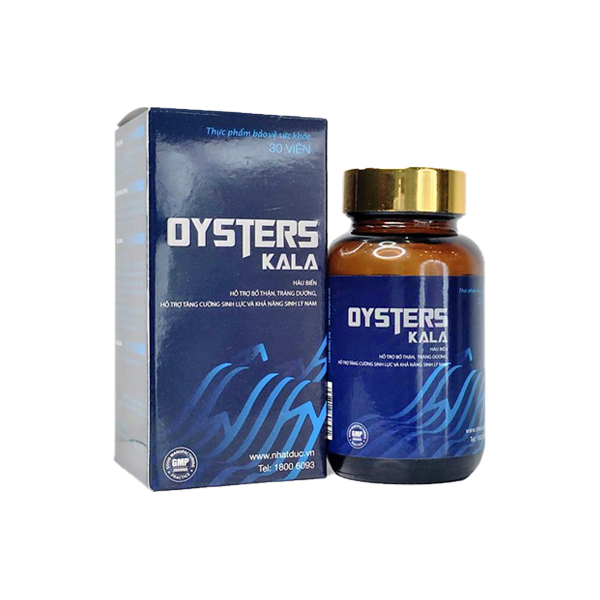Sản phẩm TPBVSK Vitamin EDO và Oysters KALA do Công ty CP Dược phẩm & Thiết bị Y tế Nhật Đức phân phối