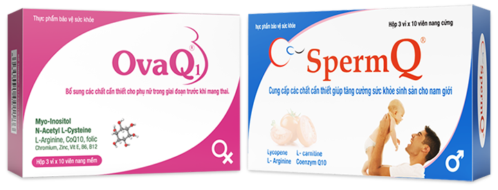 OvaQ1 và SpermQ là sản phẩm gì?